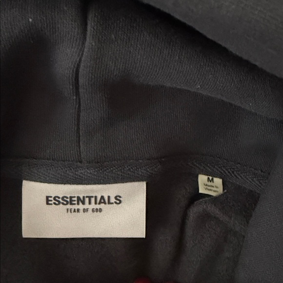 Fear of God Essentials Pullover Hoodie Appliqué Logo - Picture 6 of 8